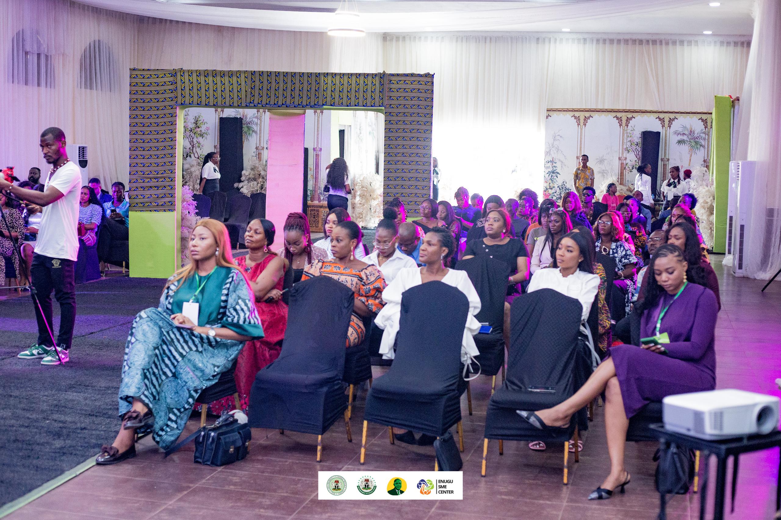 Women entrepreneurs at the Enugu 042 Naija Brand Chick trade fair